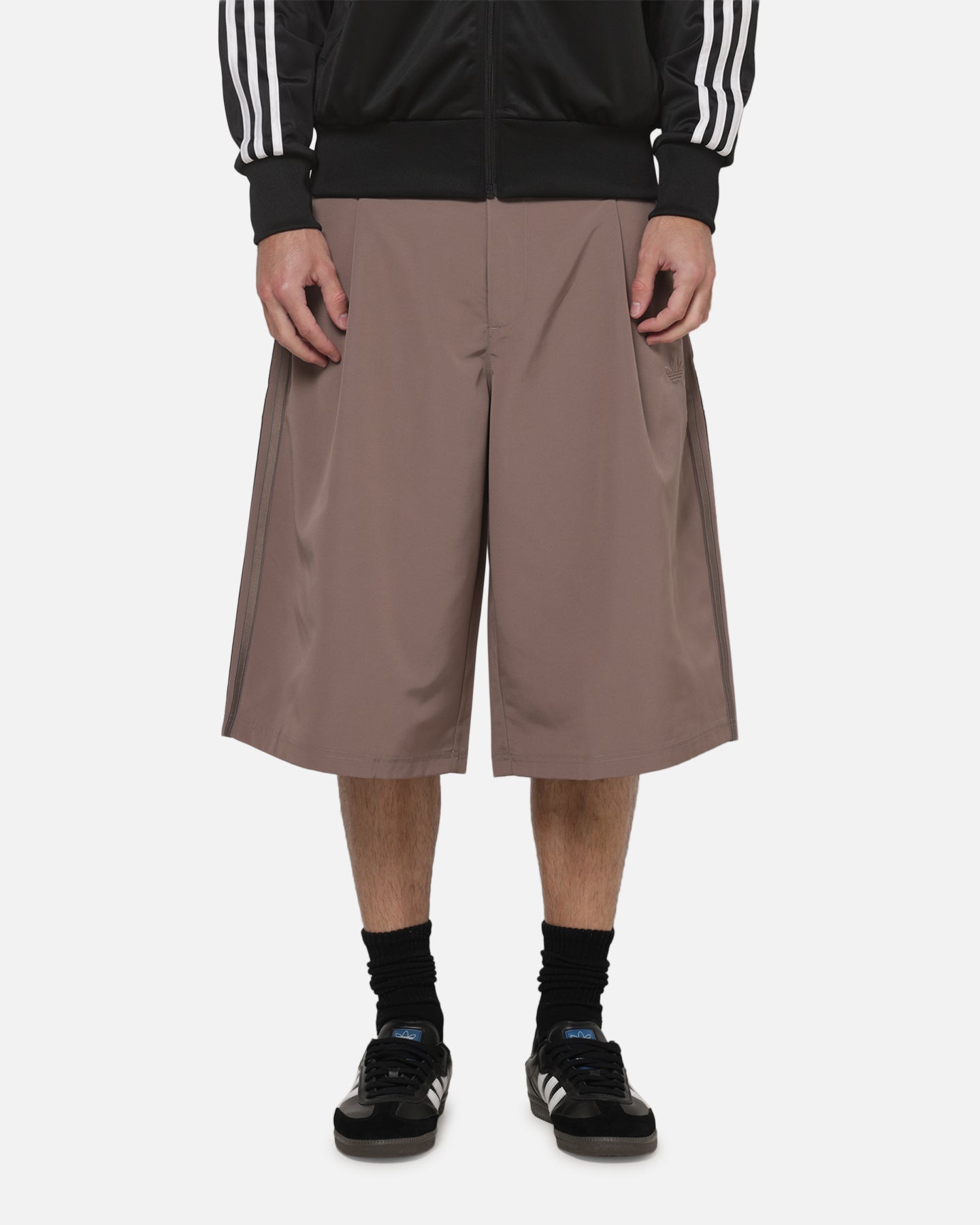 Adidas Woven Shorts Trace Brown