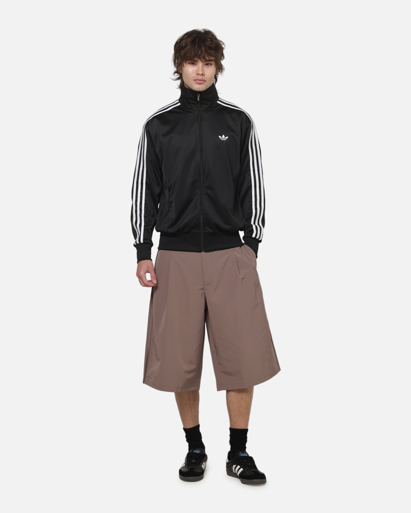 Adidas Woven Shorts Trace Brown