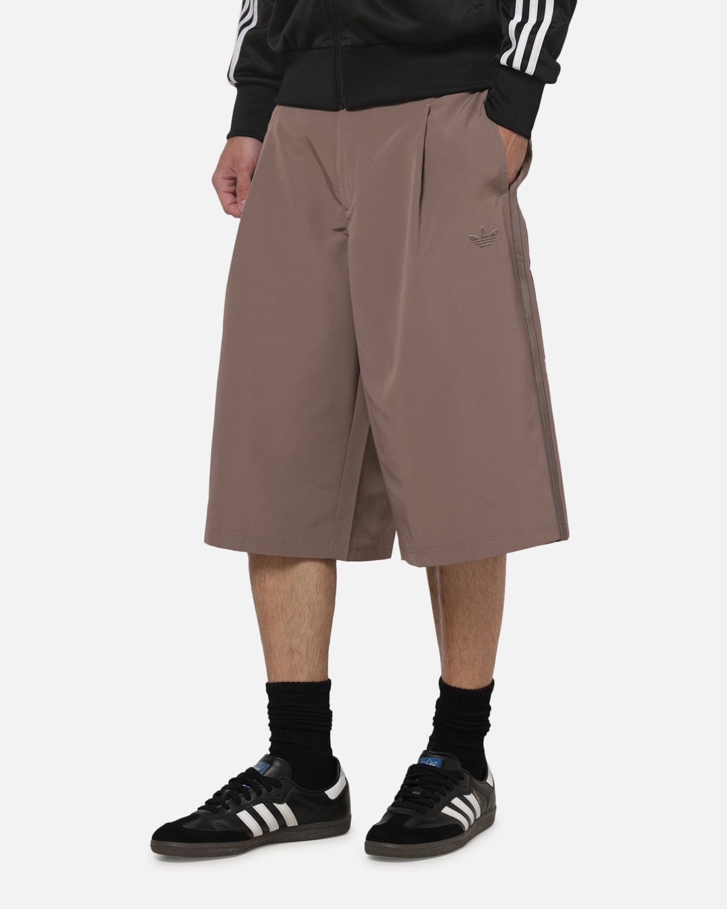 Adidas Woven Shorts Trace Brown