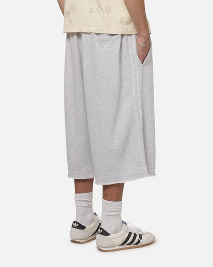 Adidas Originals Long Sweat Shorts Light Grey