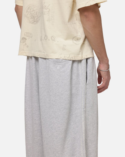 Adidas Originals Long Sweat Shorts Light Grey