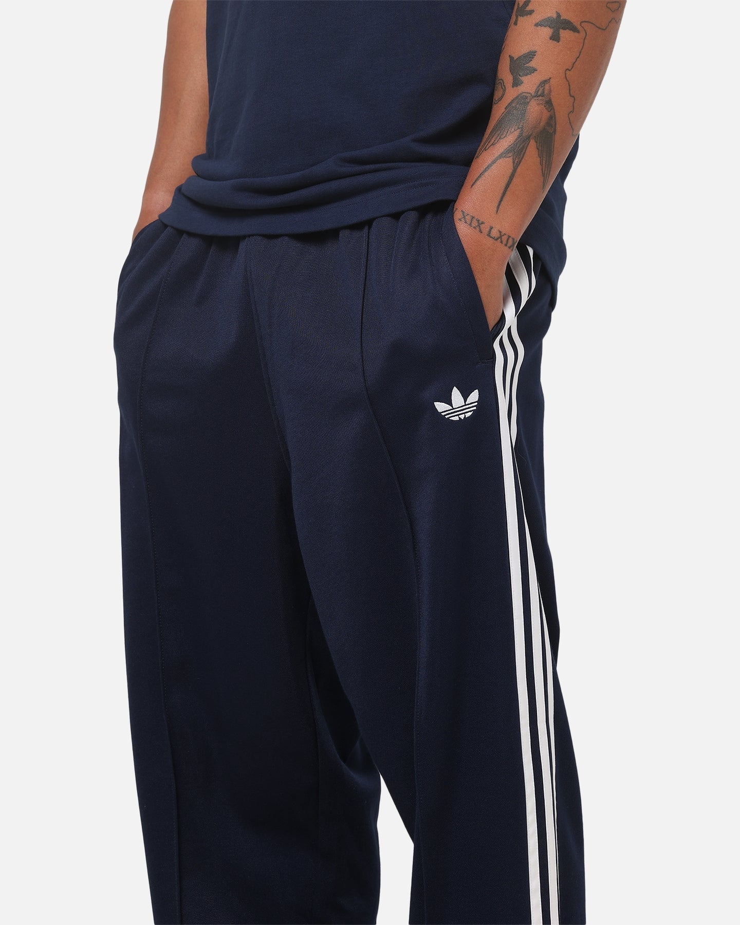 Adidas Baggy Track Pants Night Indigo