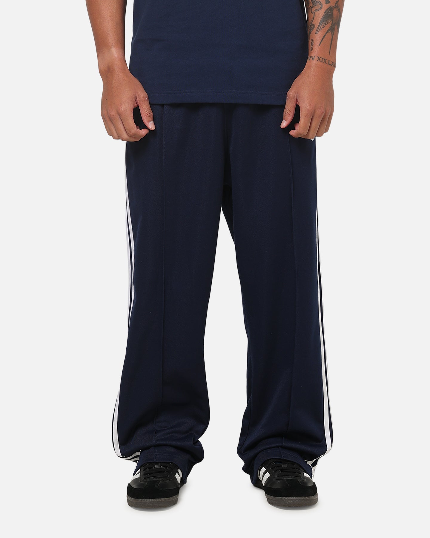 Adidas Baggy Track Pants Night Indigo