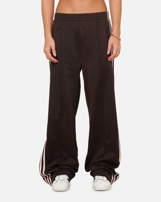 Adidas Women's Firebird Loose Track Pants Brown/Pink