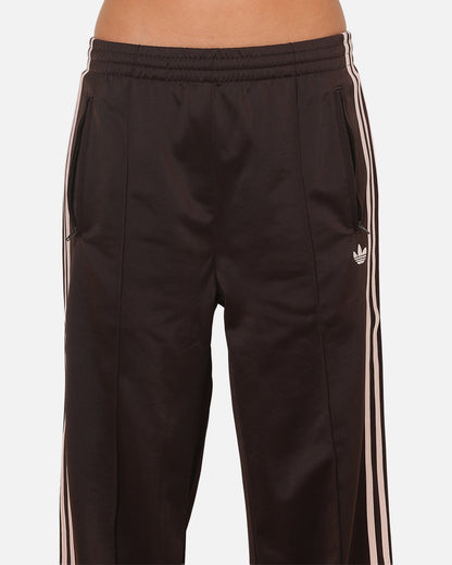 Adidas Women's Firebird Loose Track Pants Brown/Pink