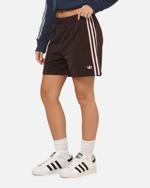 Adidas Women's Firebird Classic Shorts Brown/Pink