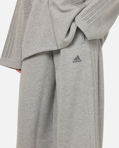 Adidas Women's Teamgeist Rhinestone Track Pants Grey Marle