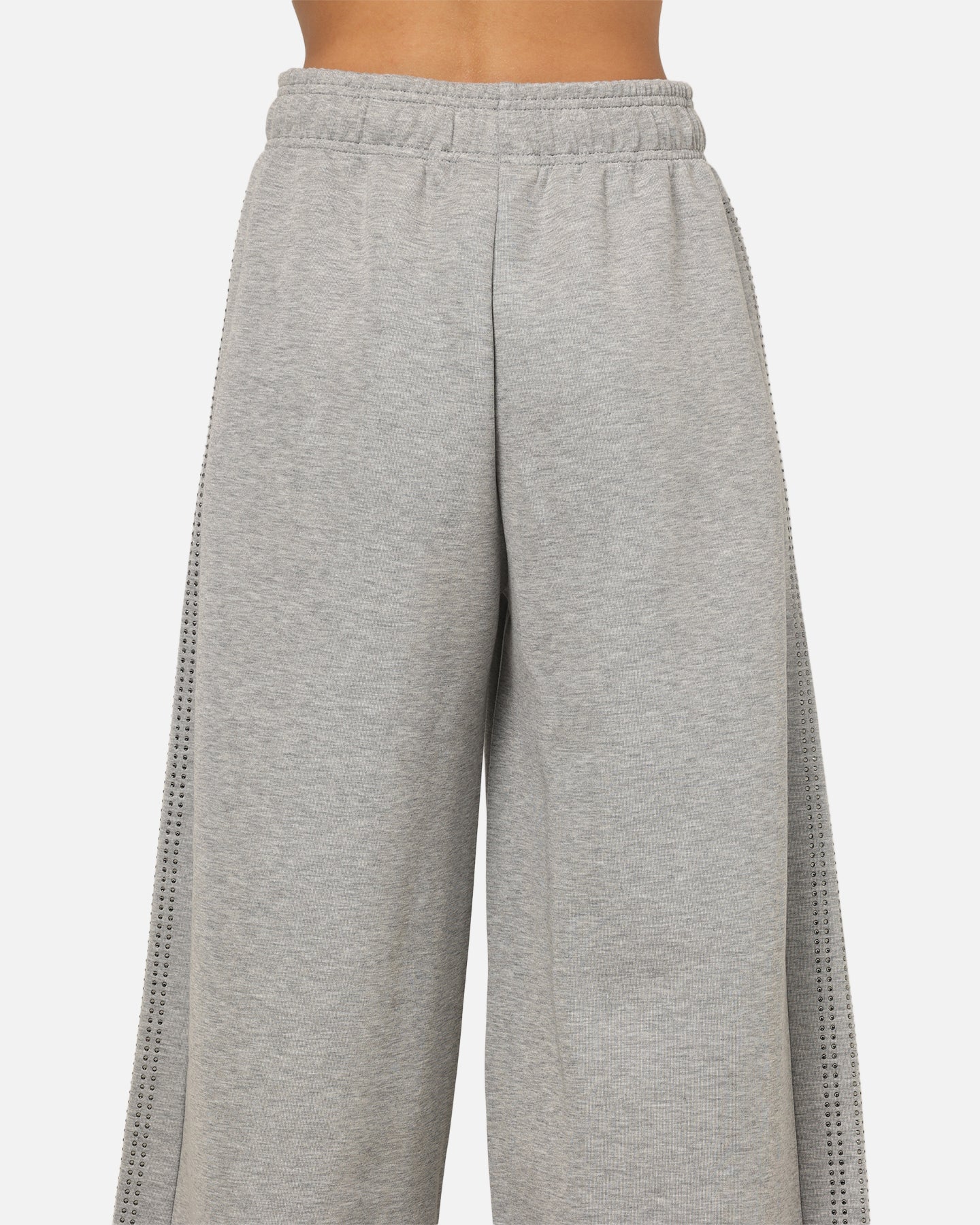 Adidas Women's Teamgeist Rhinestone Track Pants Grey Marle