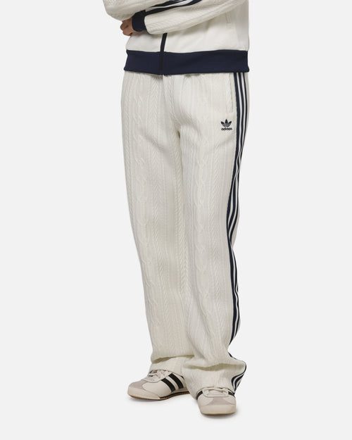 Adidas Women's Knit Classic Track Trousers Off White