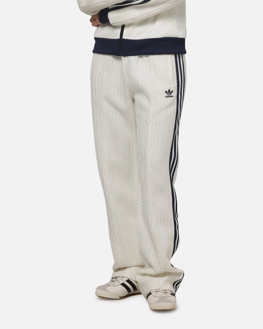 Adidas Women's Knit Classic Track Trousers Off White