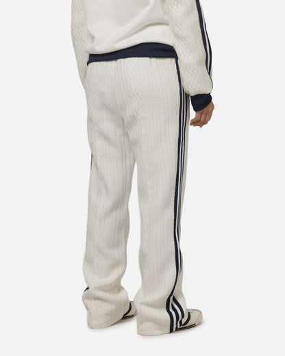 Adidas Women's Knit Classic Track Trousers Off White