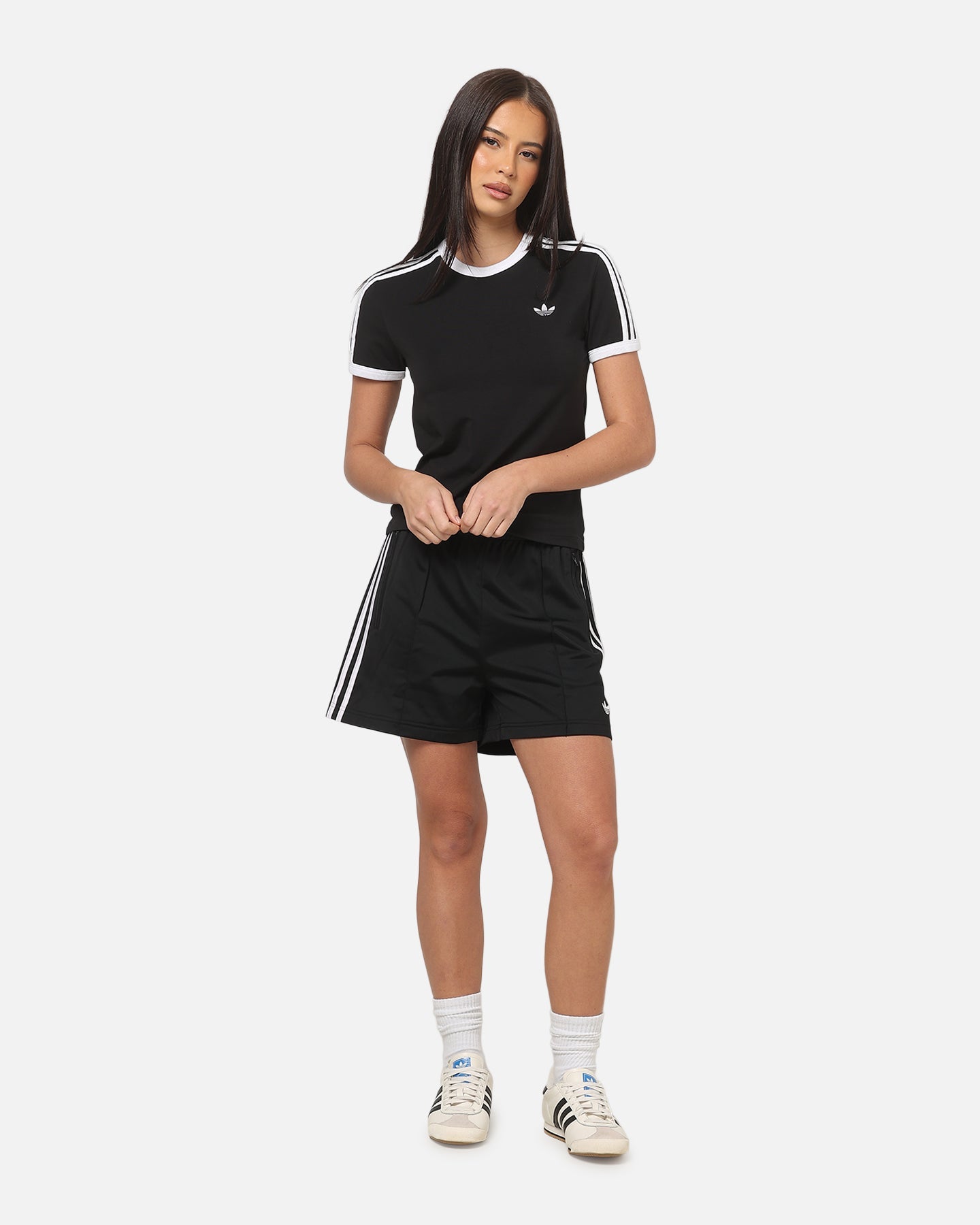 Adidas Women's Firebird Shorts Black/White