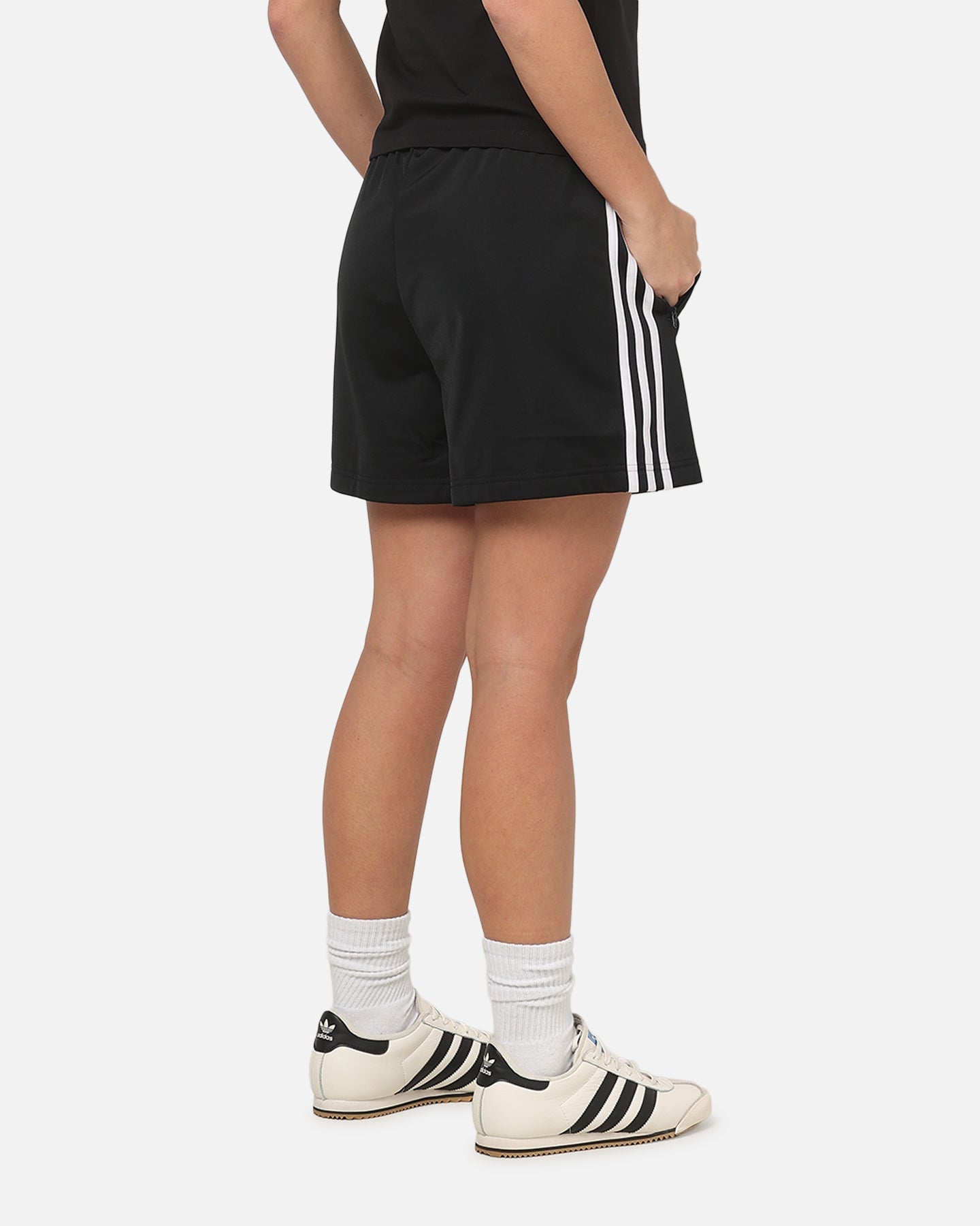 Adidas Women's Firebird Shorts Black/White