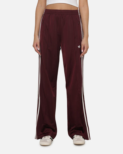 Adidas Women's Firebird Trackpants Maroon/Cream