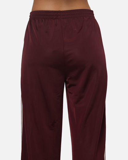 Adidas Women's Firebird Trackpants Maroon/Cream