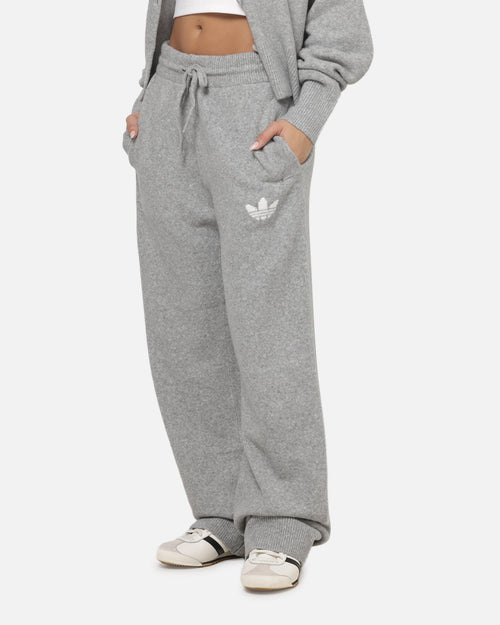 Adidas Women's Essentials Knit Pants Medium Grey Heather