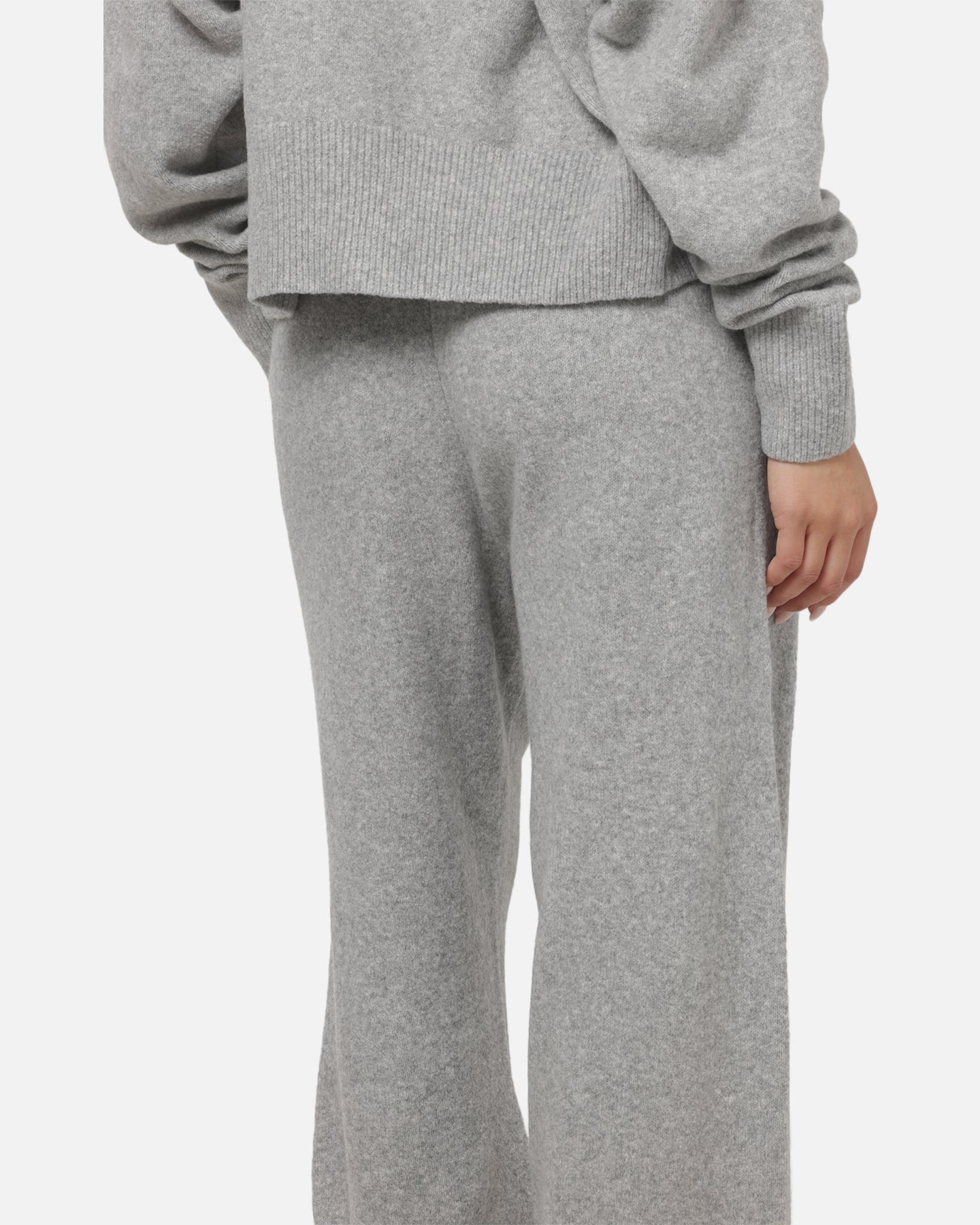 Adidas Women's Essentials Knit Pants Medium Grey Heather