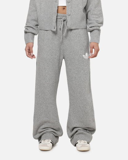 Adidas Women's Essentials Knit Pants Medium Grey Heather
