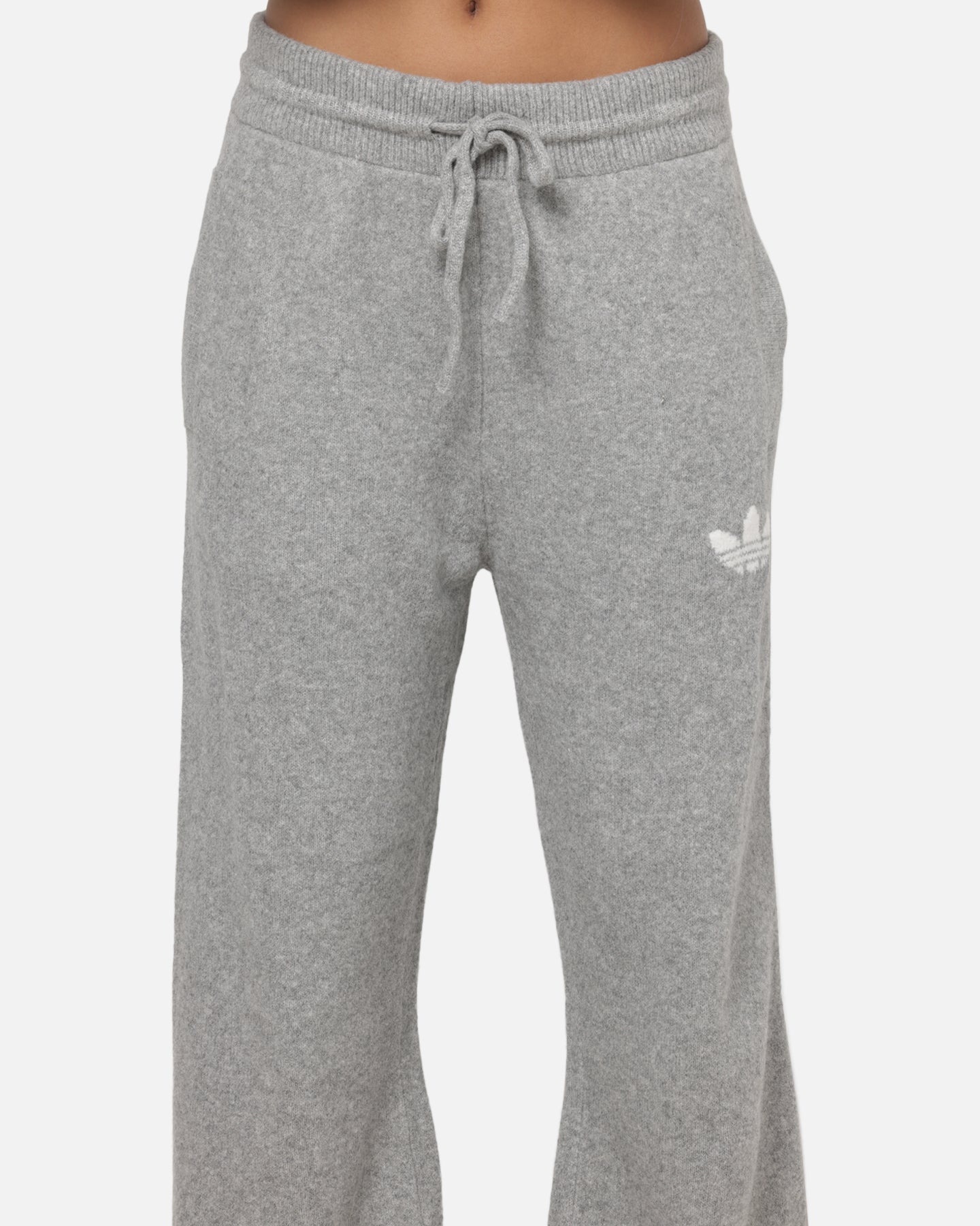 Adidas Women's Essentials Knit Pants Medium Grey Heather