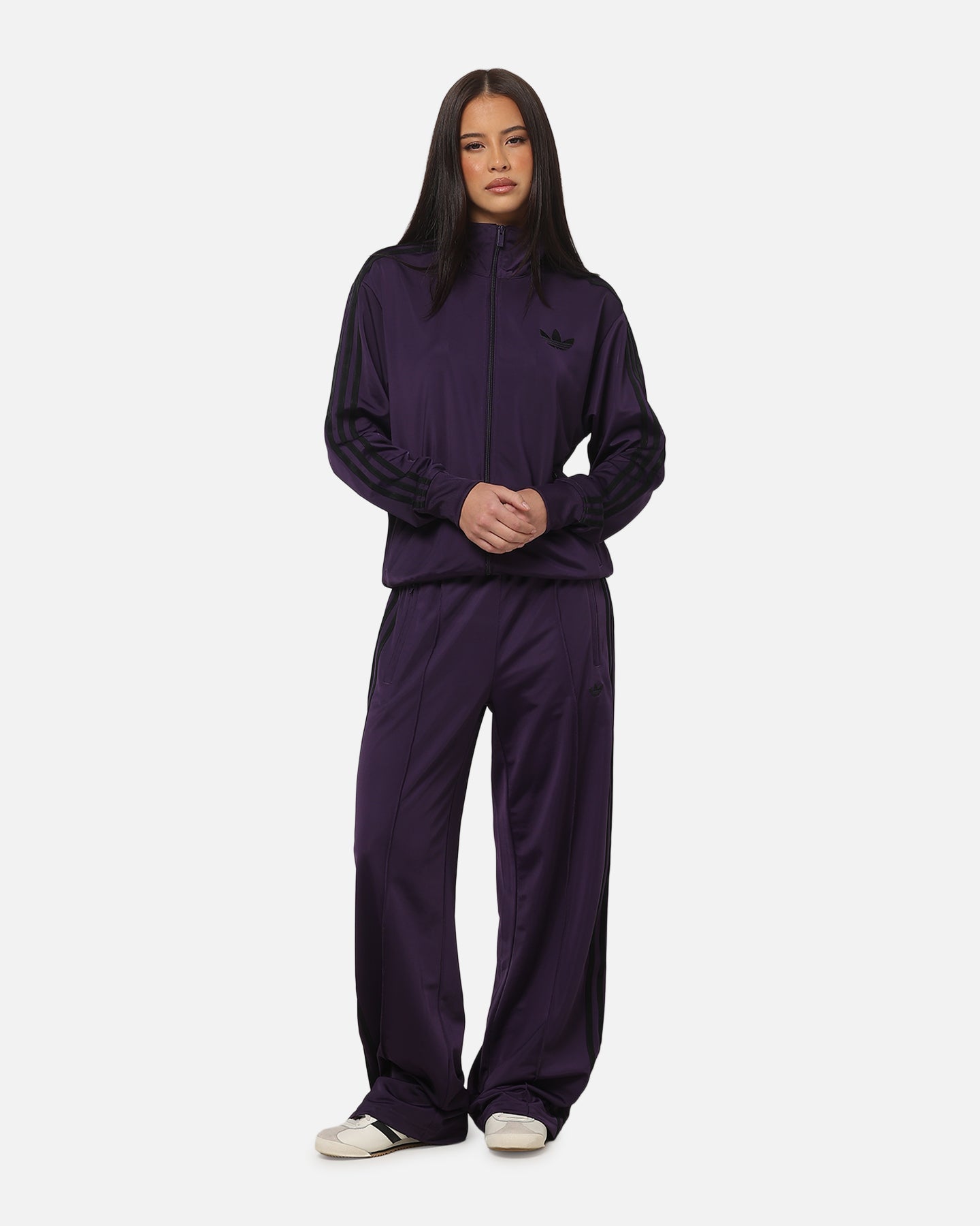 Adidas Women's Firebird Trackpants Purple