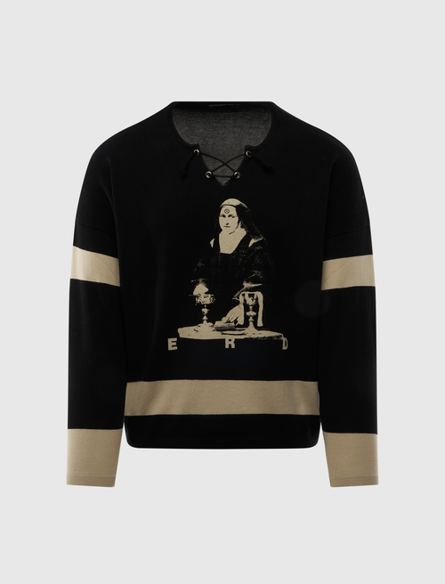 THEY BROKE ME HOCKEY JERSEY SWEATER