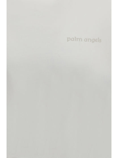 Palm Angels Logo-Embroidered T-Shirt — White