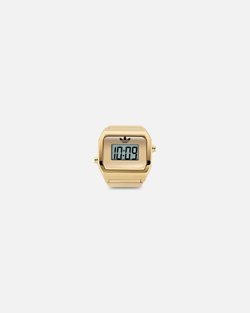 Adidas Digital Two Ring Watch Gold