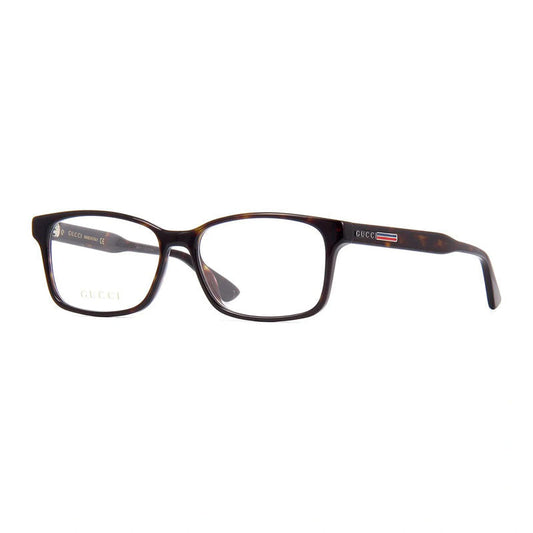 Gucci GG0826O005 Tortoiseshell Acetate Eyeglasses — Brown