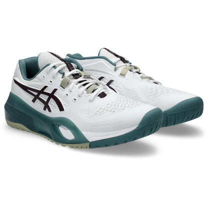 Asics Gel-Resolution X Men's - White/Dark Aubergine