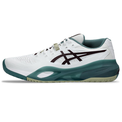 Asics Gel-Resolution X Men's - White/Dark Aubergine
