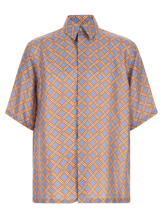 Fendi Net Shirt — Blue