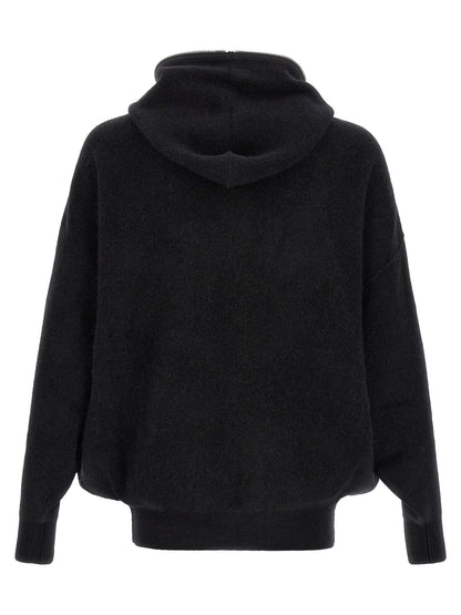 Rick Owens Gimp Hun Hoodie — Black