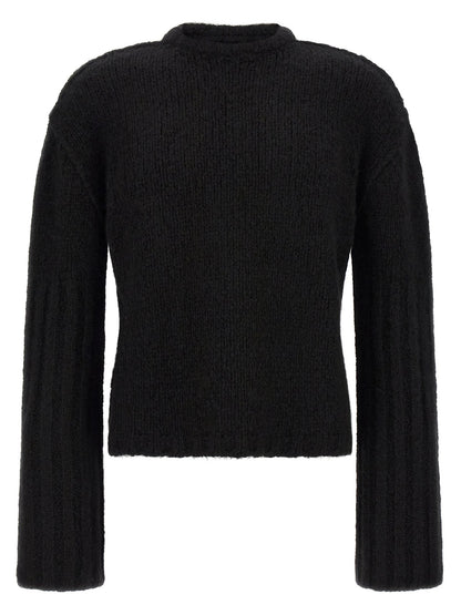 Rick Owens Cashmere and Silk Sweater — Black
