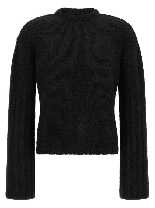 Rick Owens Cashmere and Silk Sweater — Black
