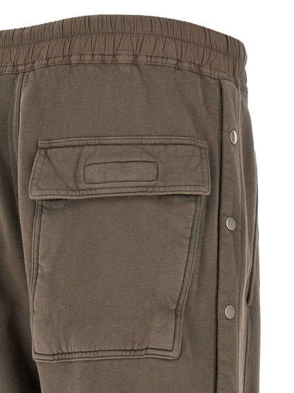 Drkshdw Wide Pusher Trousers — Gray