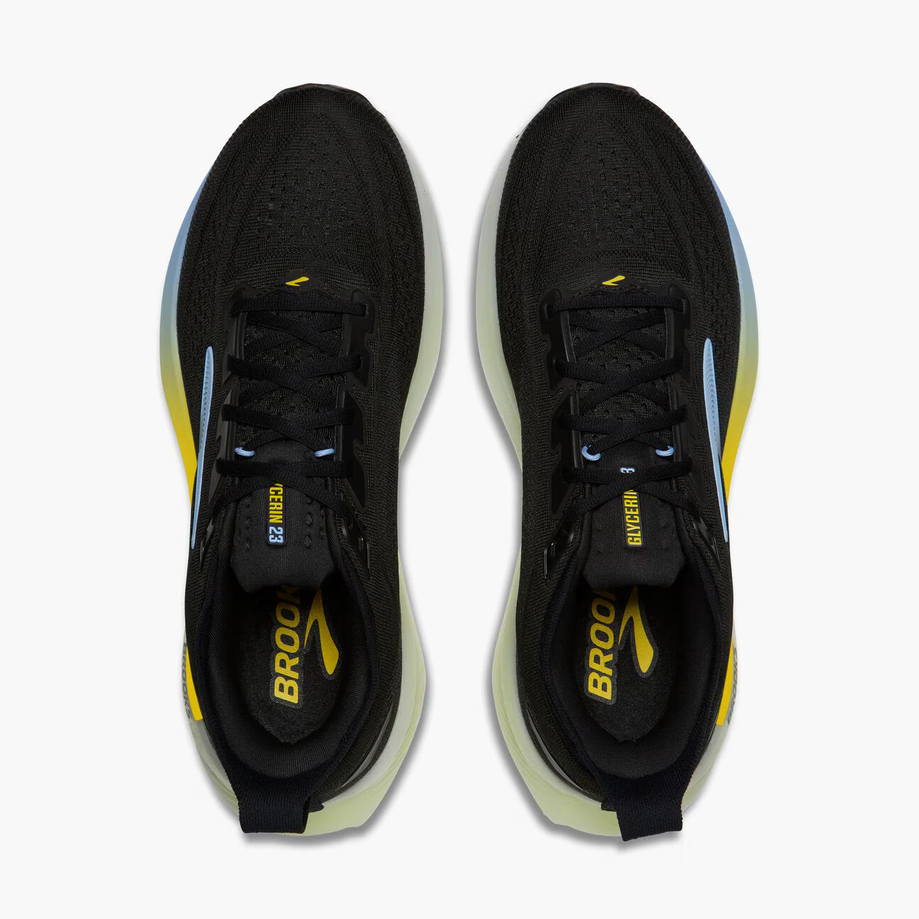 Brooks Glycerin 23 Men's - Black/Cyber Yellow/Nightlife