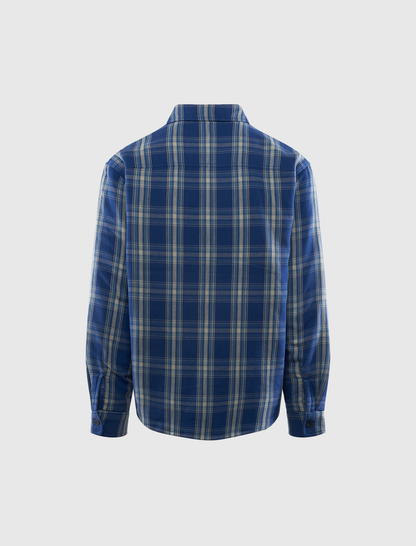 LAU PLAID SHIRT JACKET