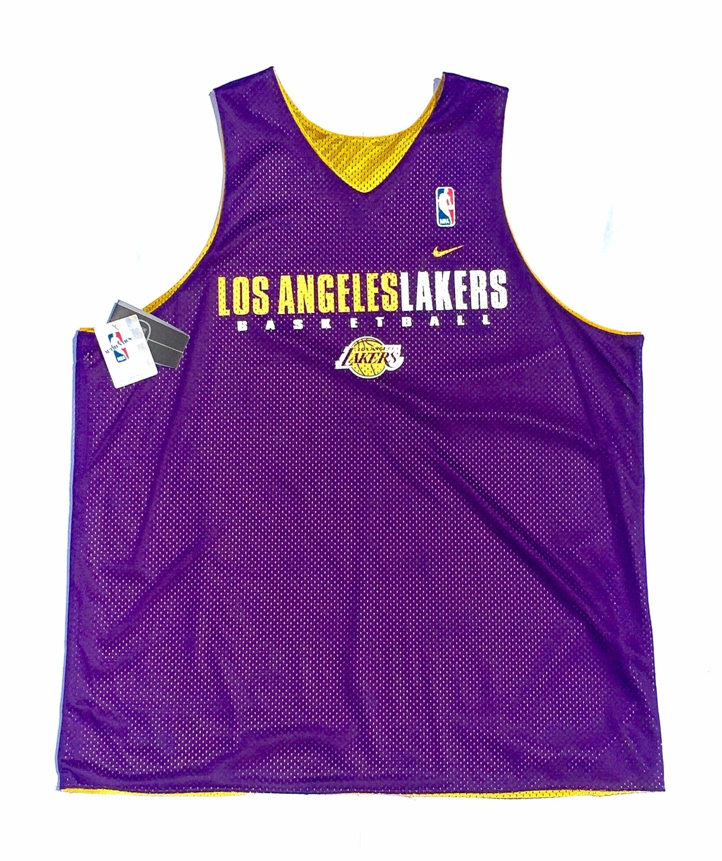 LA Lakers 1997-98 Nike Kobe Reversible Practice Jersey NEW