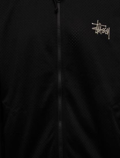ATHLETIC MESH ZIP HOODIE