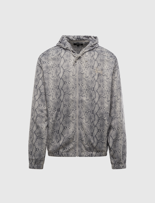ATHLETIC MESH ZIP HOODIE