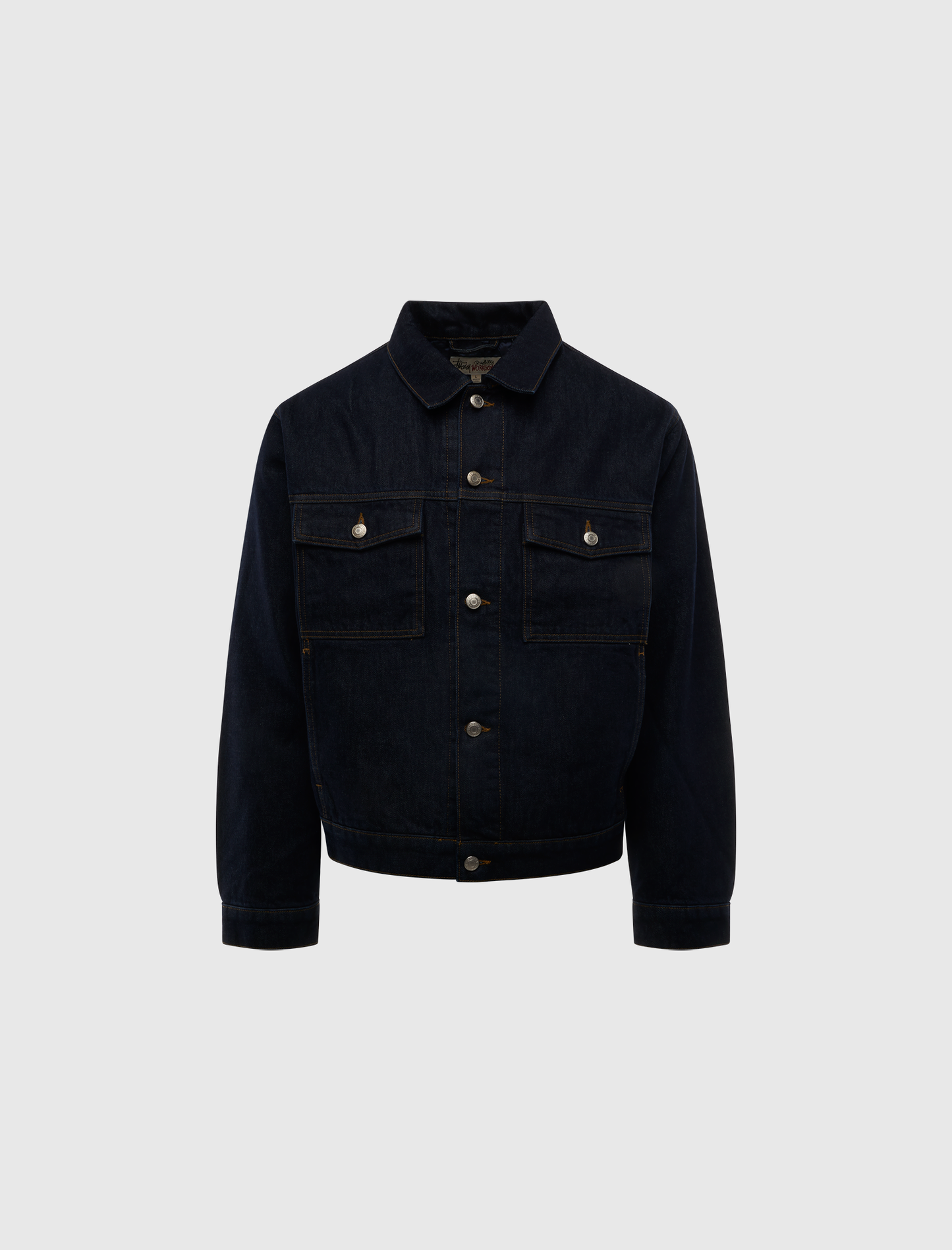 LINED DENIM TRUCKER JACKET