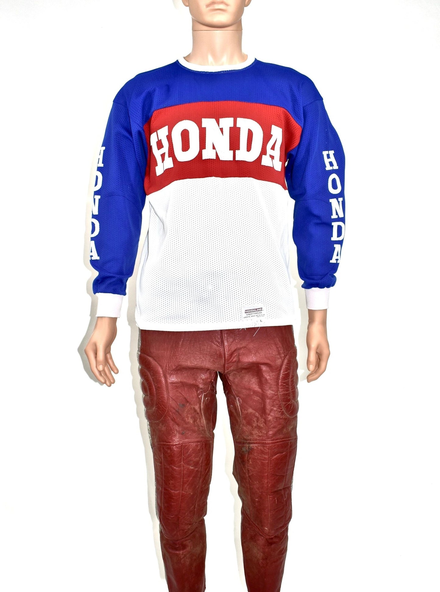Honda Hondaline Late 70s MX Motocross Jersey Shirt