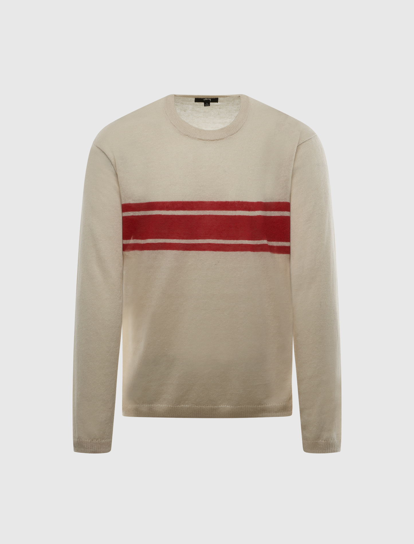 LIGHTWEIGHT STRIPED SWEATER