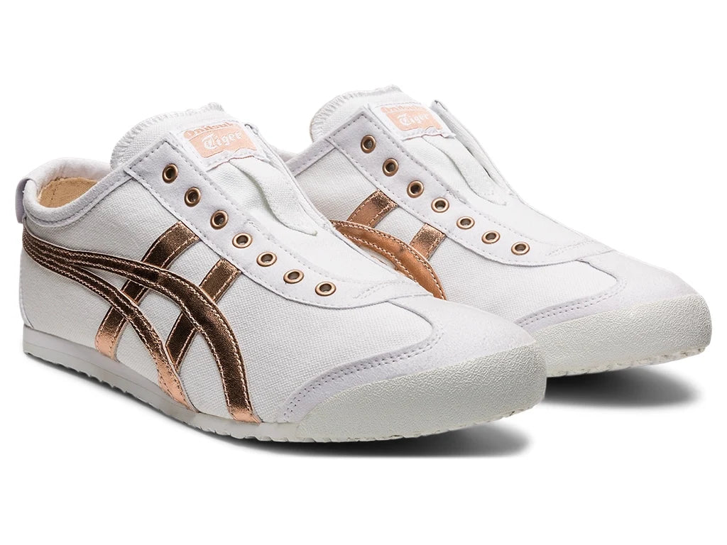 Mexico 66 Canvas White Rose Gold