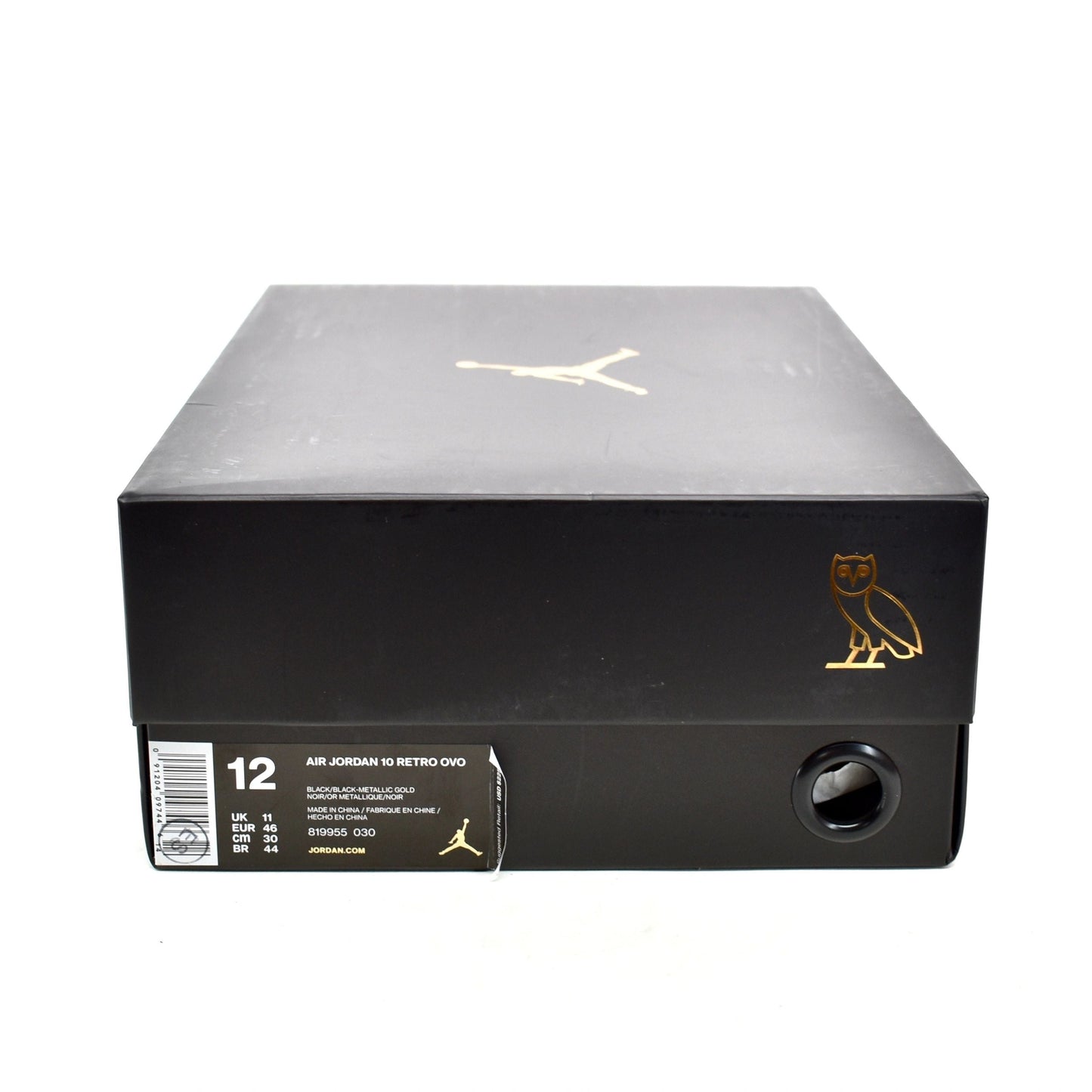 Nike Air Jordan 10 X OVO Black NEW Size 12