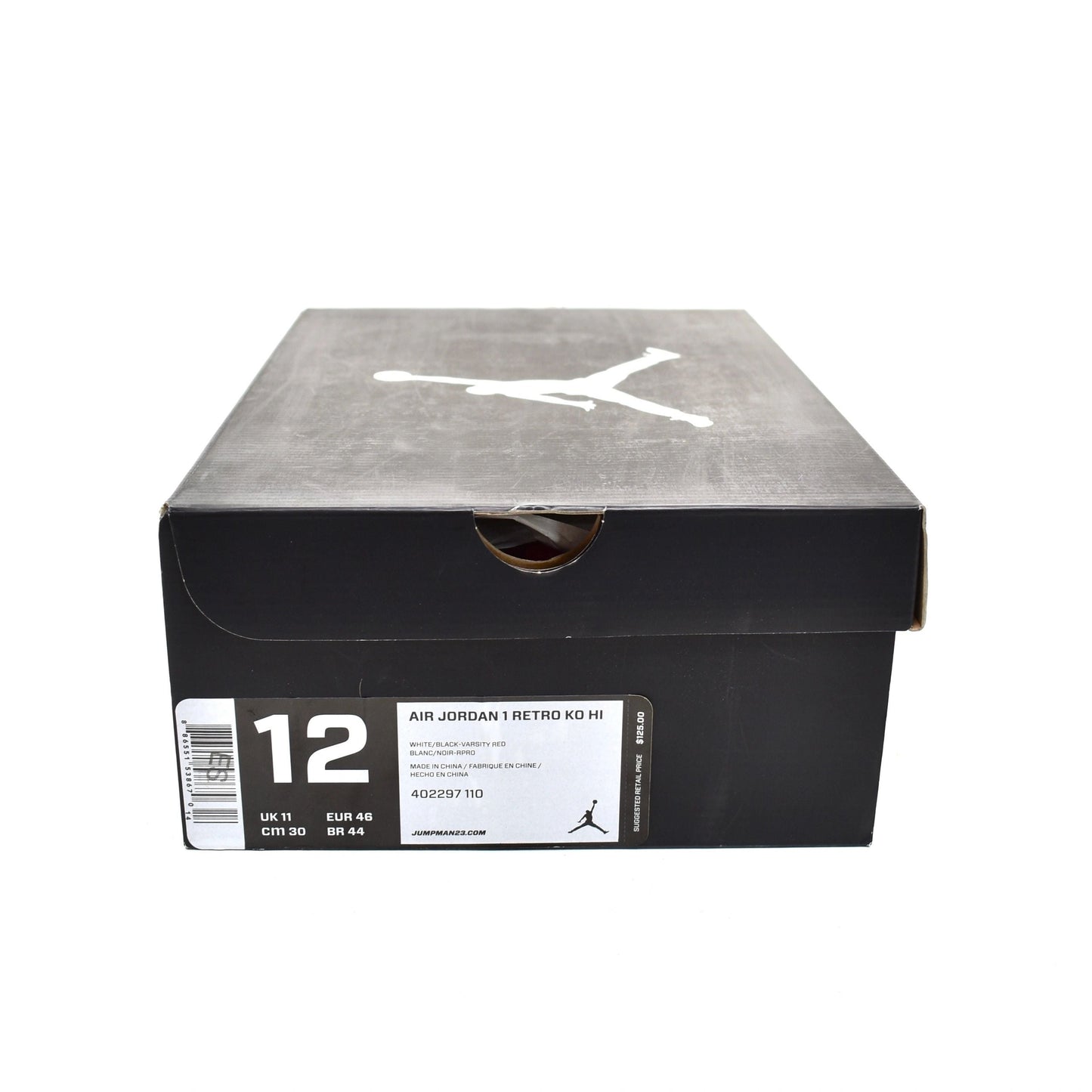 Nike Air Jordan 1 Retro AJKO High Black toe NEW Size 12