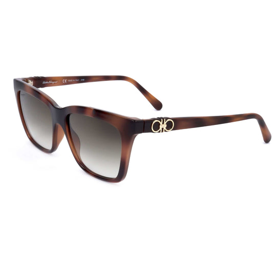 Preloved - Ferragamo SF1027S214 Sunglasses — Brown