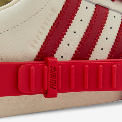 Avavav x Women's Superfinger Superstar Better Scarlet | Cream White | Better Scarlet
