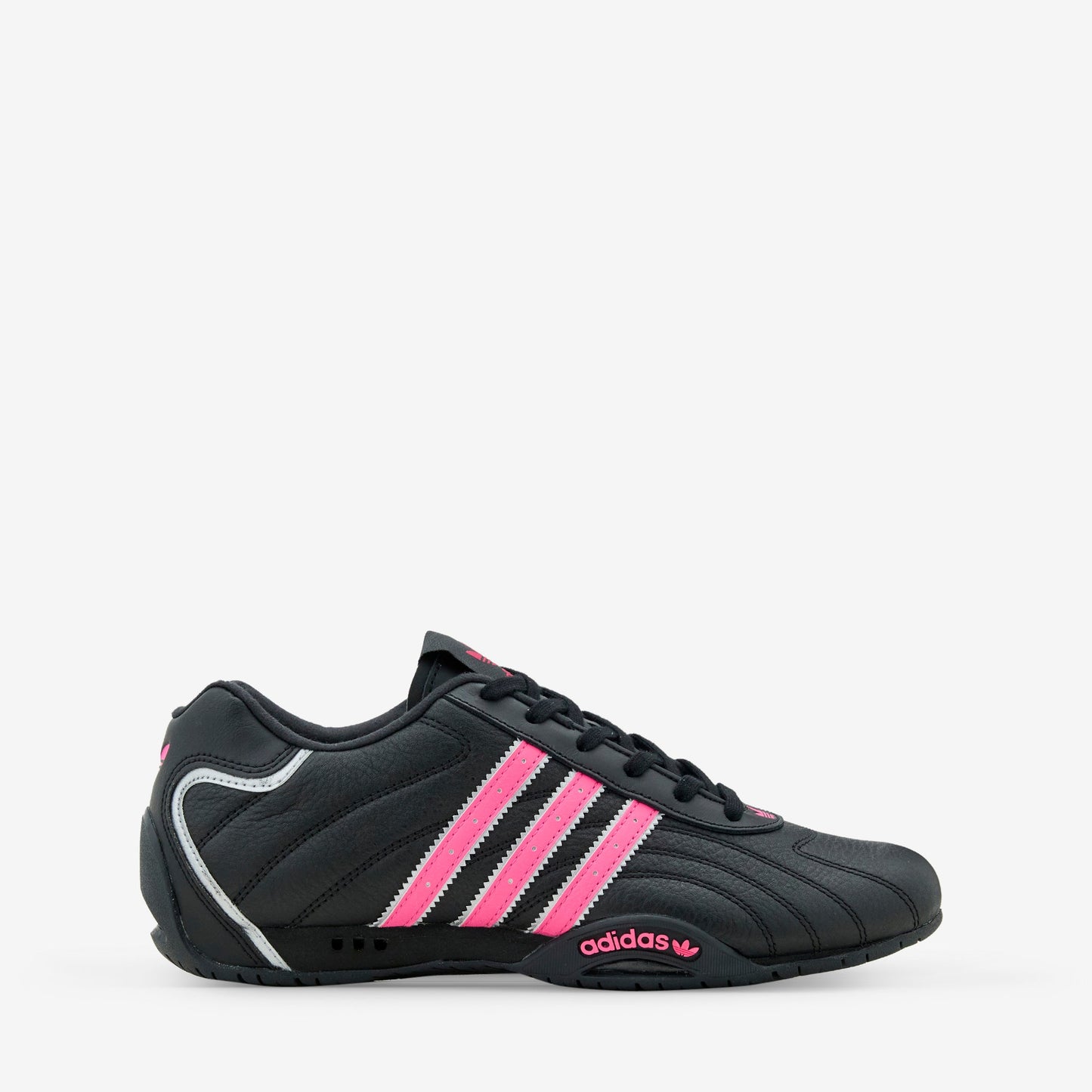 Women's Adi Racer Lo Core Black | Lucid Pink | Silver Metallic
