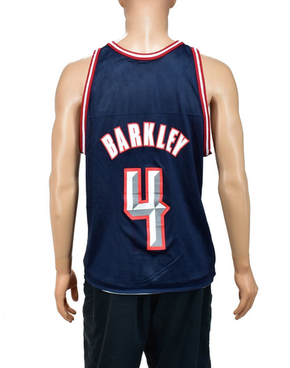 Houston Rockets Charles Barkley Reversible Champion Jersey Size 40